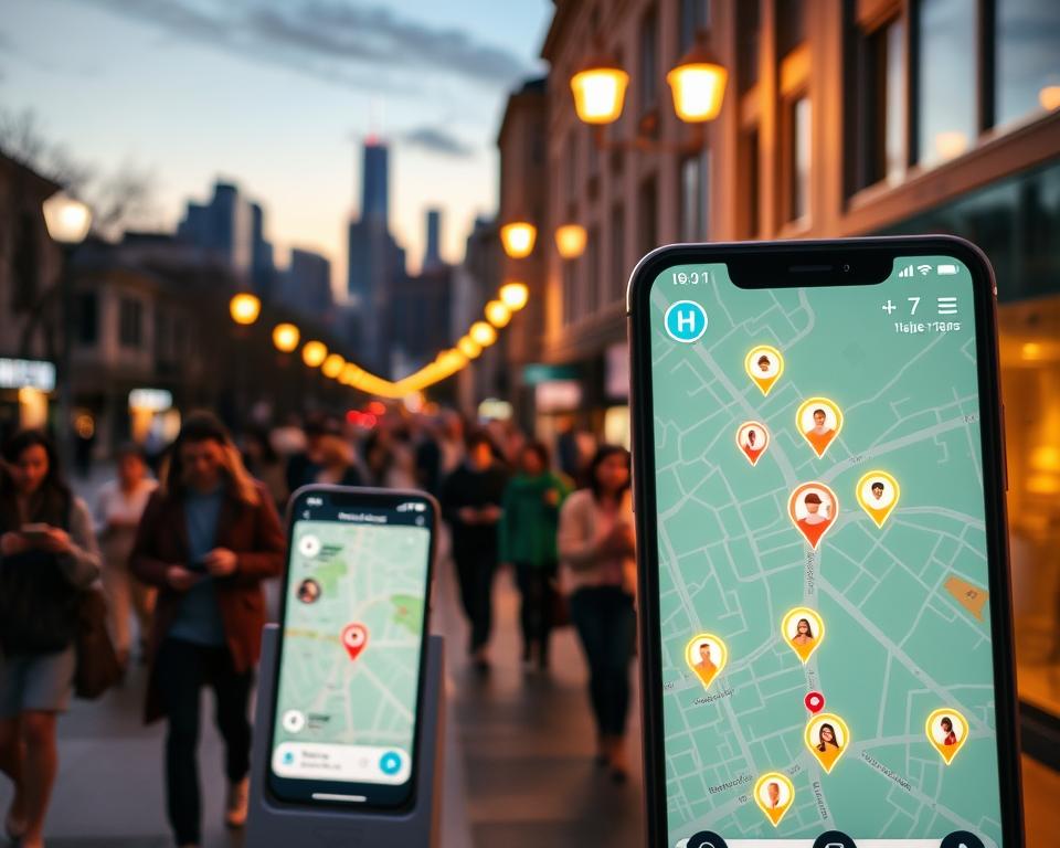 Happn geolocation technology